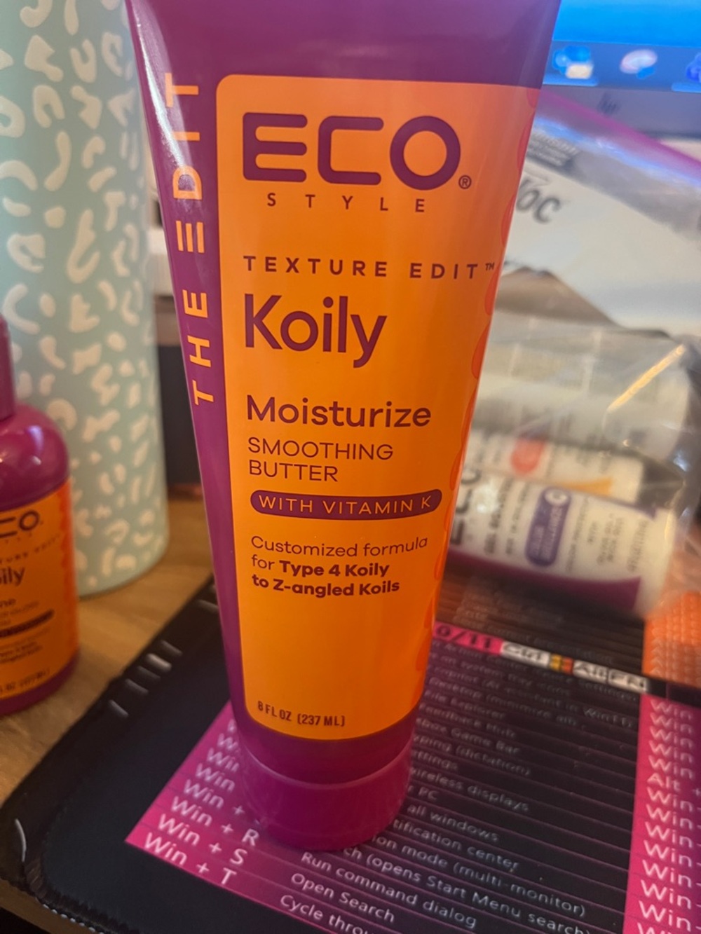 Koily Moisturize Smoothing Butter - Purple & Orange
